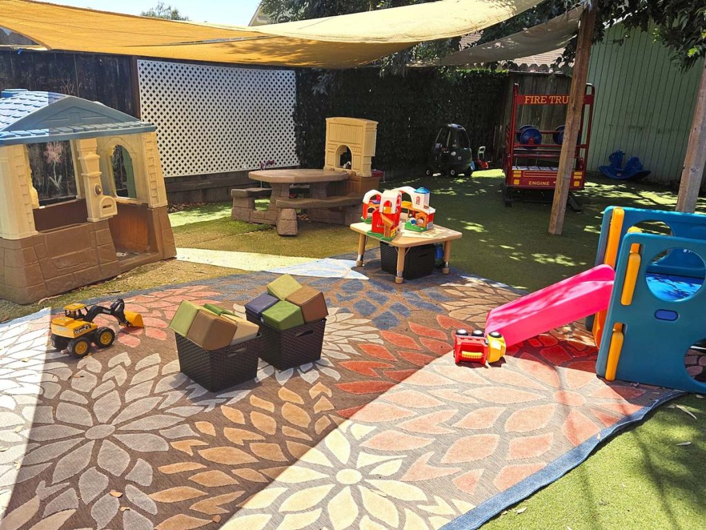 Benicia 4 Sunshine House, CA Benicia preschool play area outside 2
