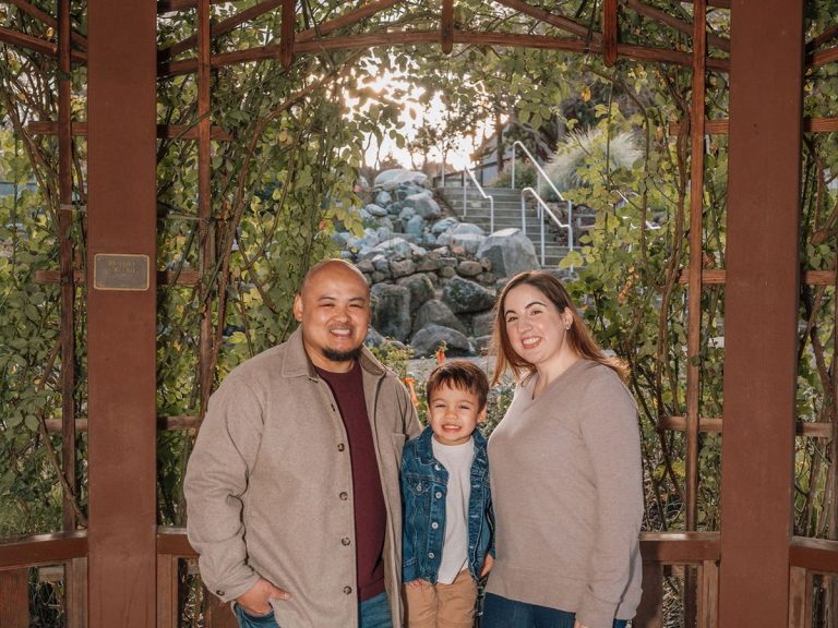 Reviews 9 Sunshine House family portrait with their son